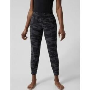 Athleta Salutation Jogger Camo Black Gray Size XS